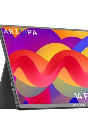 Portable Monitor Lightweight 14" & Protective Case